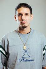 Load image into Gallery viewer, Platinum Football Tee Grey
