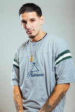 Load image into Gallery viewer, Platinum Football Tee Grey
