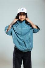 Load image into Gallery viewer, Platinum Nyon Half-Zip Pale Blue
