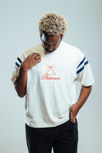 Load image into Gallery viewer, Platinum Football Tee Cream
