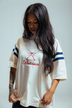 Load image into Gallery viewer, Platinum Football Tee Cream
