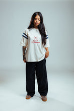 Load image into Gallery viewer, Platinum Football Tee Cream
