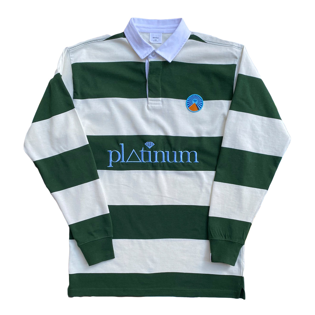 Platinum Rising Pyramid Rugby Pine Green/Cream