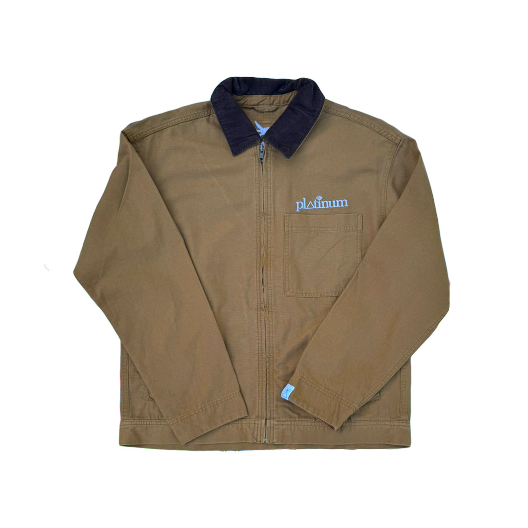 Platinum Canvas Utility Jacket