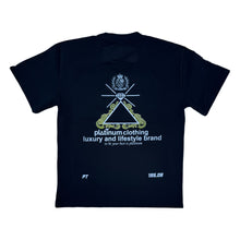 Load image into Gallery viewer, Platinum Luxury &amp; Lifestyle Black Tee
