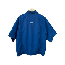 Load image into Gallery viewer, Platinum Nylon Half Zip Top Reflex Blue

