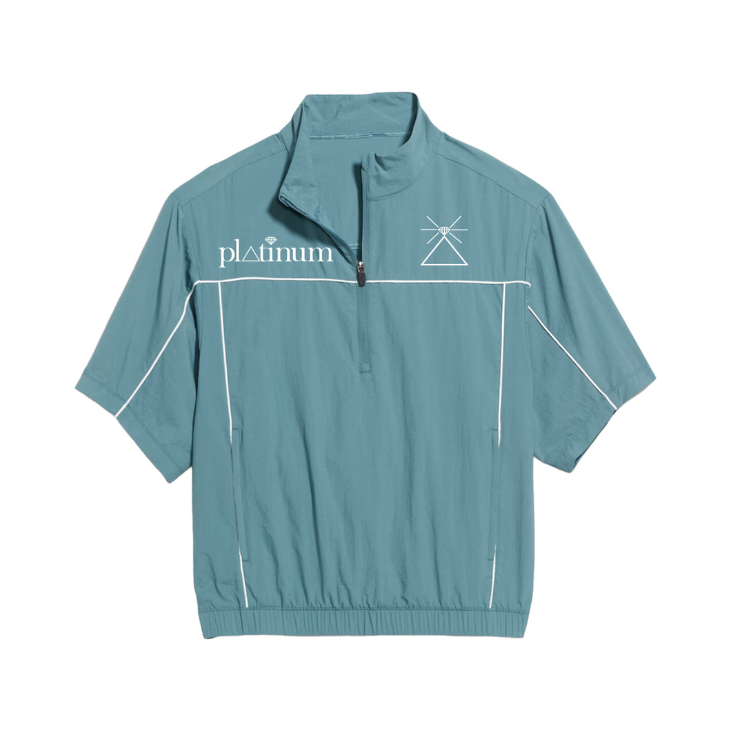 Platinum Nyon Half-Zip Pale Blue