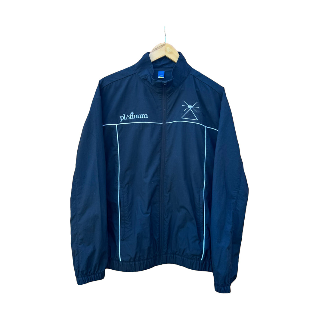 Platinum Nylon Track Jacket