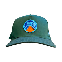 Load image into Gallery viewer, Platinum Rising Pyramid Cap Pine Green
