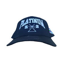 Load image into Gallery viewer, Platinum Black Arch Cap
