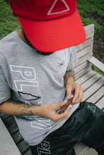 Load image into Gallery viewer, PL▲TINUM BOLD GREY TEE
