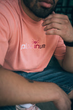 Load image into Gallery viewer, PL▲TINUM S▲LMON GR▲DIENT TEE
