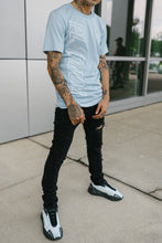 Load image into Gallery viewer, PL▲TINUM B▲BY BLUE TEE
