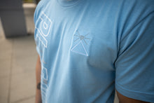 Load image into Gallery viewer, PL▲TINUM B▲BY BLUE TEE
