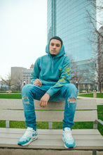 Load image into Gallery viewer, PLATINUM SLATE BLUE HOODIE
