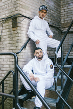 Load image into Gallery viewer, PL△TINUM WHITE &amp; GOLD HOODIE
