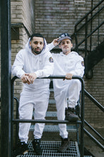 Load image into Gallery viewer, PL△TINUM WHITE &amp; GOLD HOODIE
