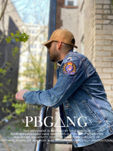 Load image into Gallery viewer, PBG△NG DENIM J△CKET
