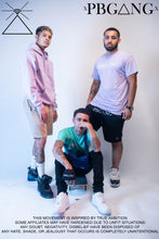 Load image into Gallery viewer, PBG△NG LEG△CY SHORTS BL△CK
