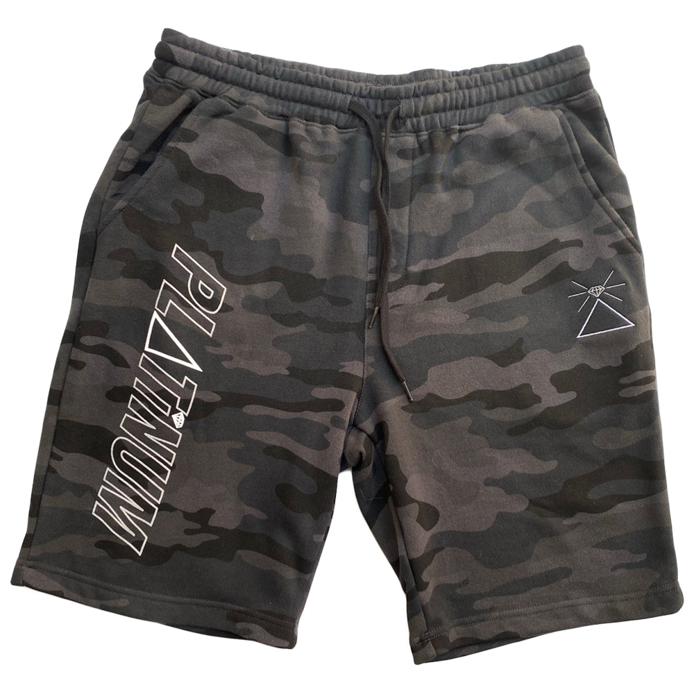 PL▲TINU BL▲CK C▲MO SHORTS
