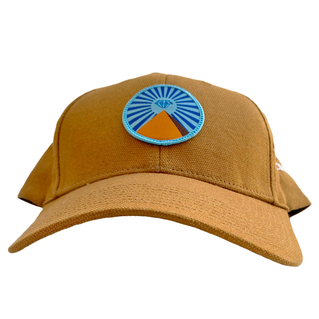 Platinum Rising Pyramid Cap Cotton Duck Canvas
