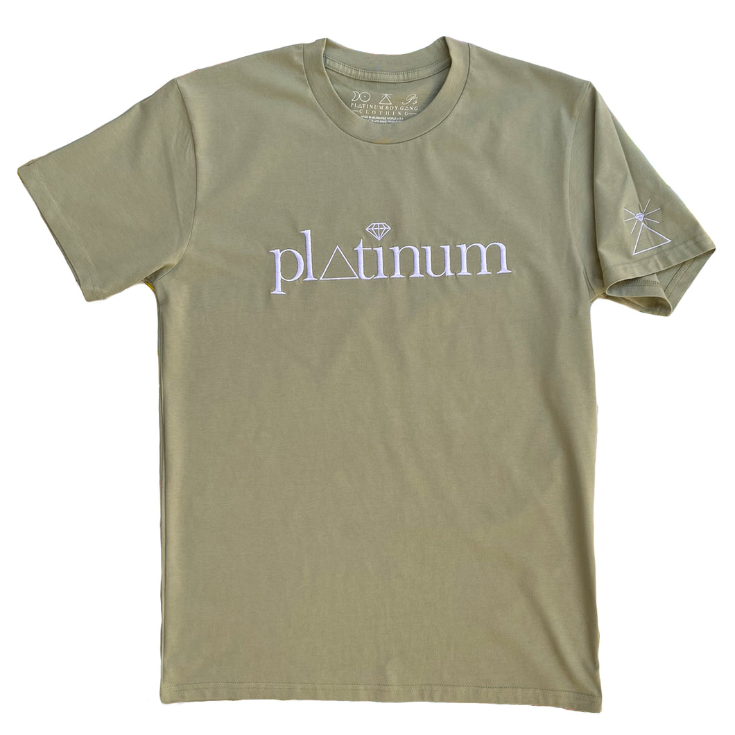 PLATINUM PISTACHIO TEE