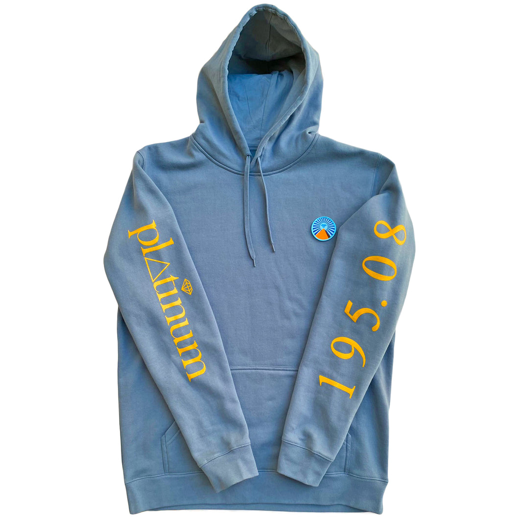 PLATINUM SLATE BLUE HOODIE